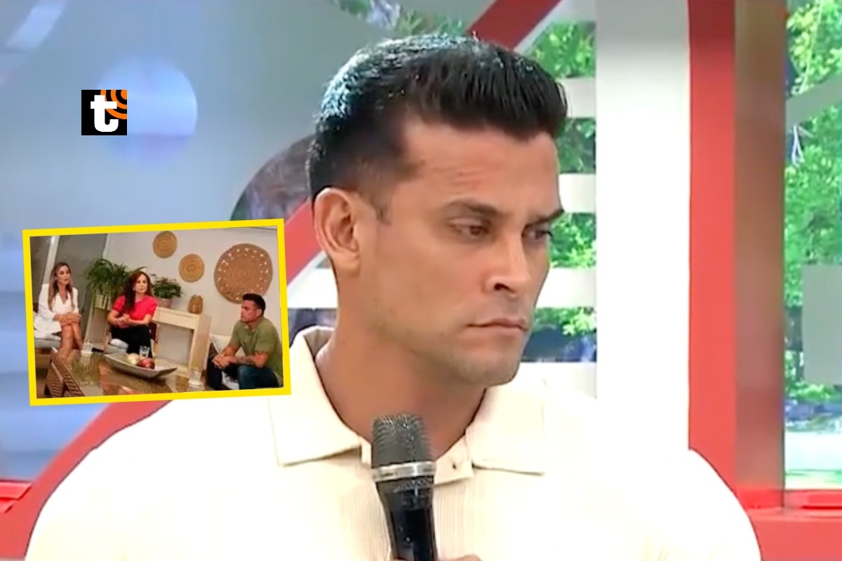 América Hoy cambio dinámica de entrevista a Christian Domínguez, dice Valeria Piazza