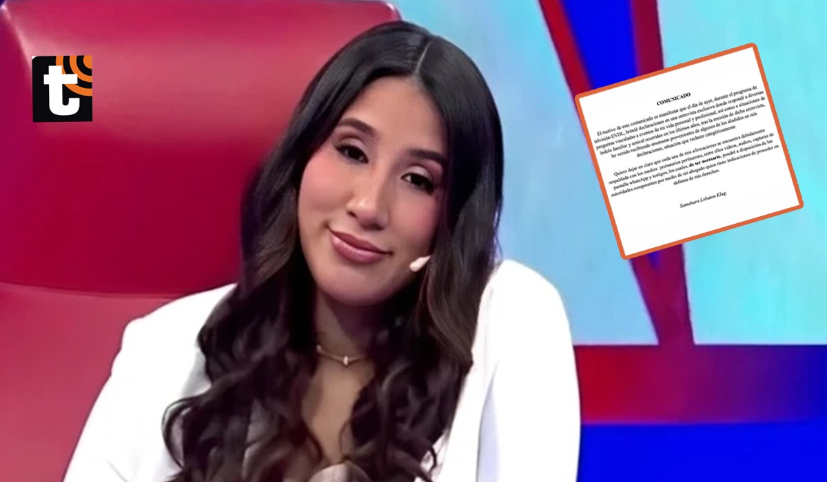 Samahara Lobaton empleó su cuenta de Instagram para contar detalles de los mensajes que, según afirmó, ha recibido en las últimas horas.