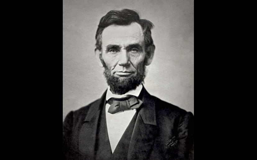 En 1861, Abraham Lincoln jura como presidente de EEUU. (Foto: Wikimedia)