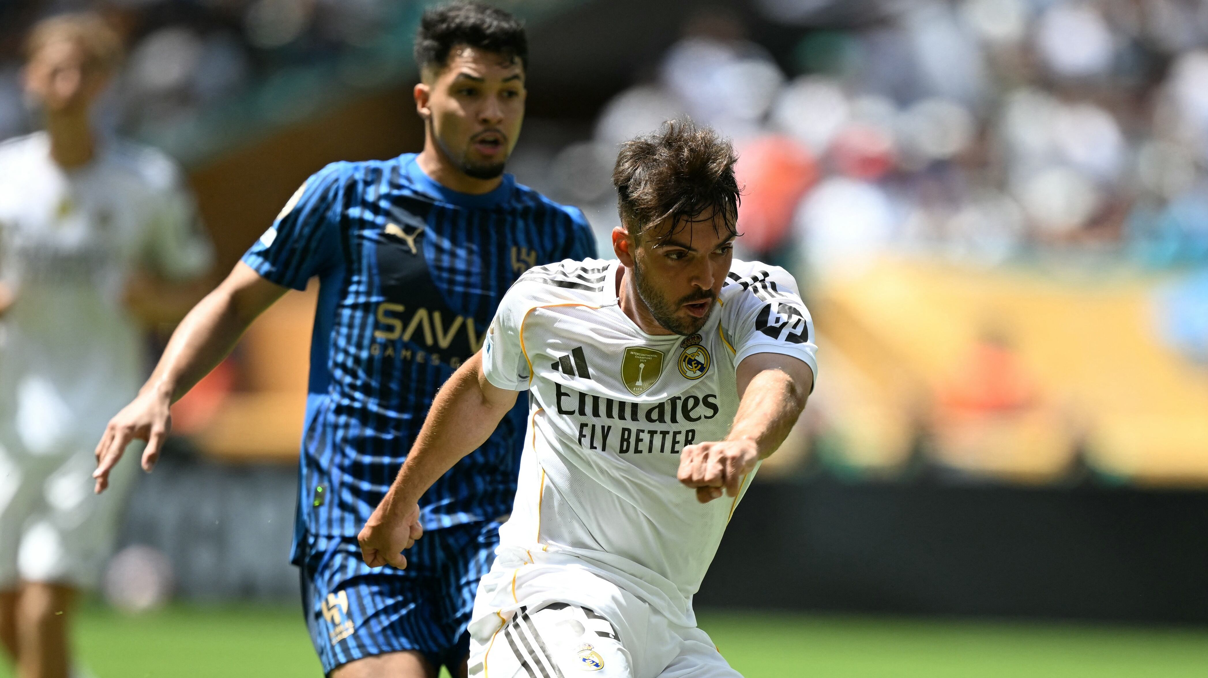 Real Madrid vs. Al Hilal por la fecha 1 del grupo H del Mundial de Clubes. (Foto: AFP)