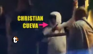 Cueva se vacila hasta el amanecer en concierto sin Pamela Franco: Chacalón Jr. lo invita a cantar