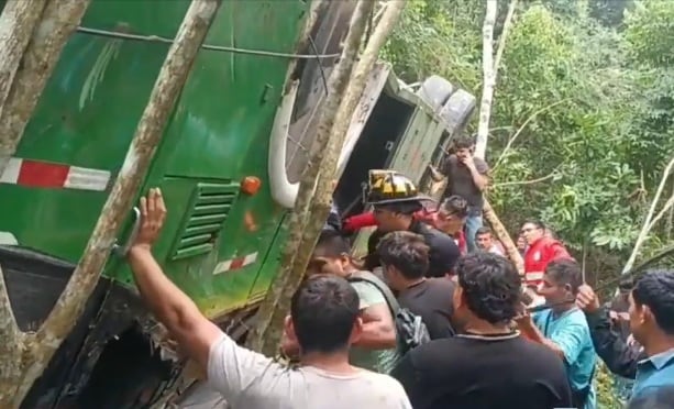 Cuatro personas perdieron la vida en lamentable accidente en la región San Martín (Pichanaki Tv)