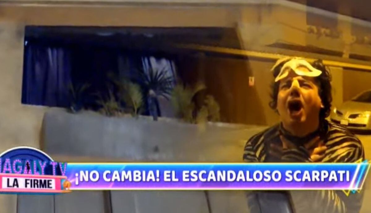 ¡No cambia! El escándalo del polémico Scarpati que generó disturbio y ‘mecha’ con asistente de la fiesta