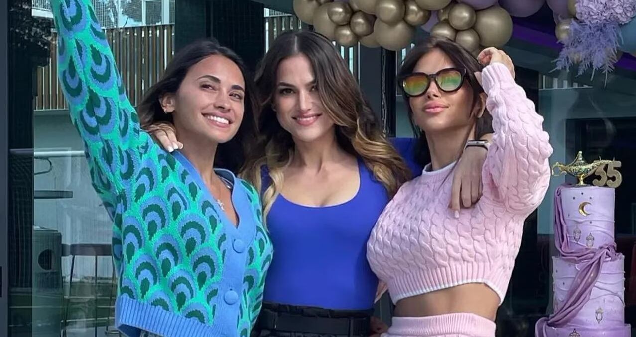 La fiesta de Antonela Roccuzzo tuvo una temática árabe y un menú especial (Foto: Elena Galera/ Instagram)