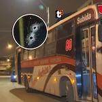¡Terror en SJM! Bus de Nueva América es atacado a balazos en plena ruta