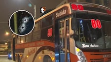 ¡Terror en SJM! Bus de Nueva América es atacado a balazos en plena ruta