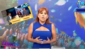 Magaly destruye a compañeros de noticiero de su canal por llevar a vidente para ‘hablar’ con Alex Brocca