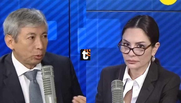 Mávila Huertas le reprochó a ministro broma de mal gusto. (Captura RPP)