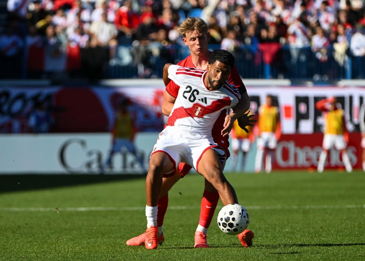 La selección peruana cayó 2-0 ante Canadá en el tercer amistoso de la gira por Norteamérica. (Foto: AFP)