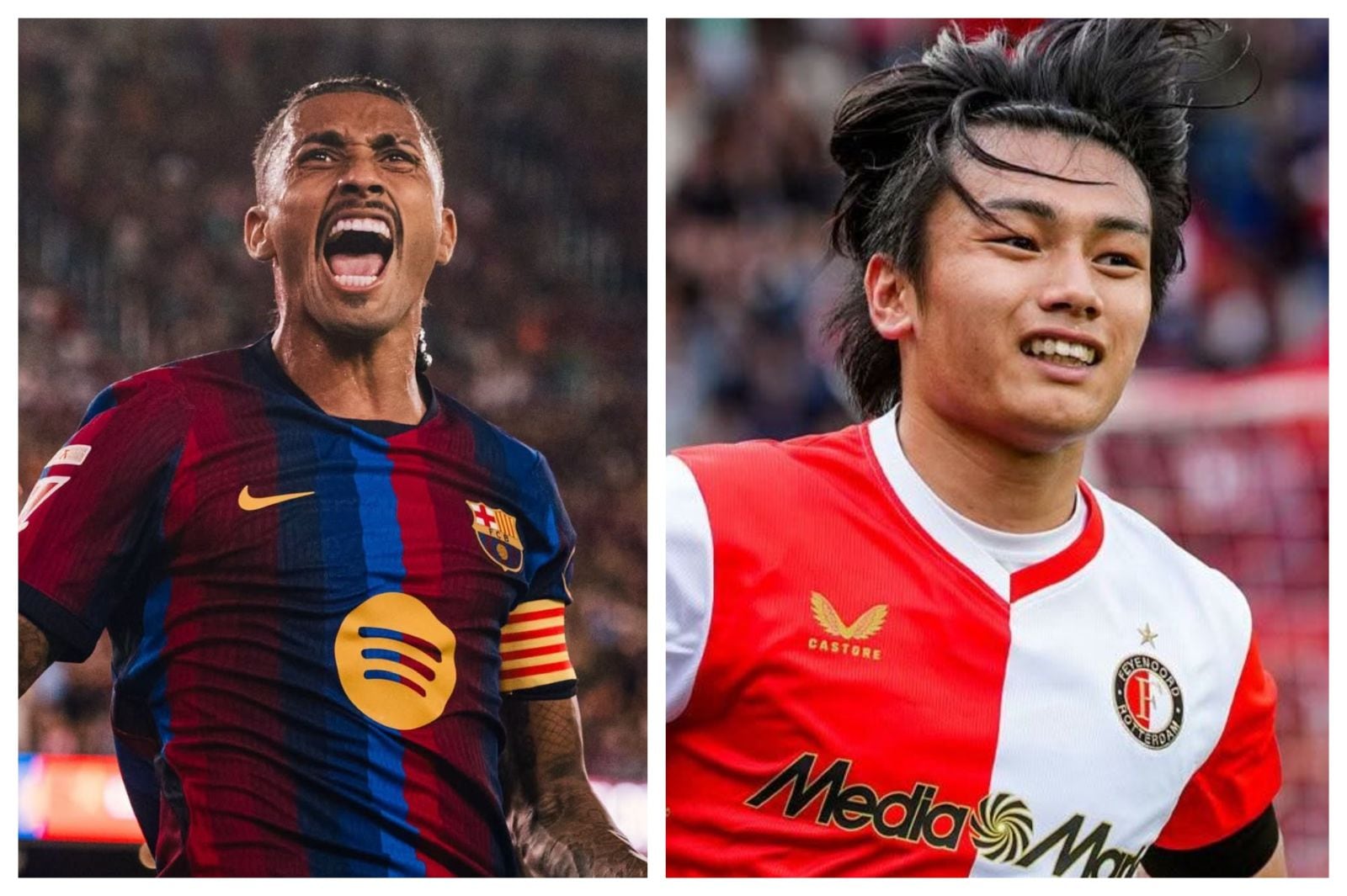 Barcelona vs.Feyenoord este miércoles.