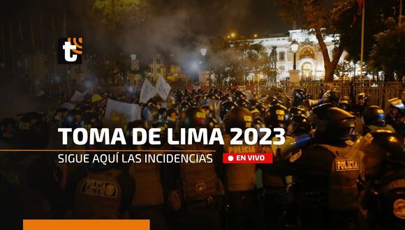 Protesta en Lima: manifestantes son dispersados luego de llegar a los exteriores del Congreso de la República