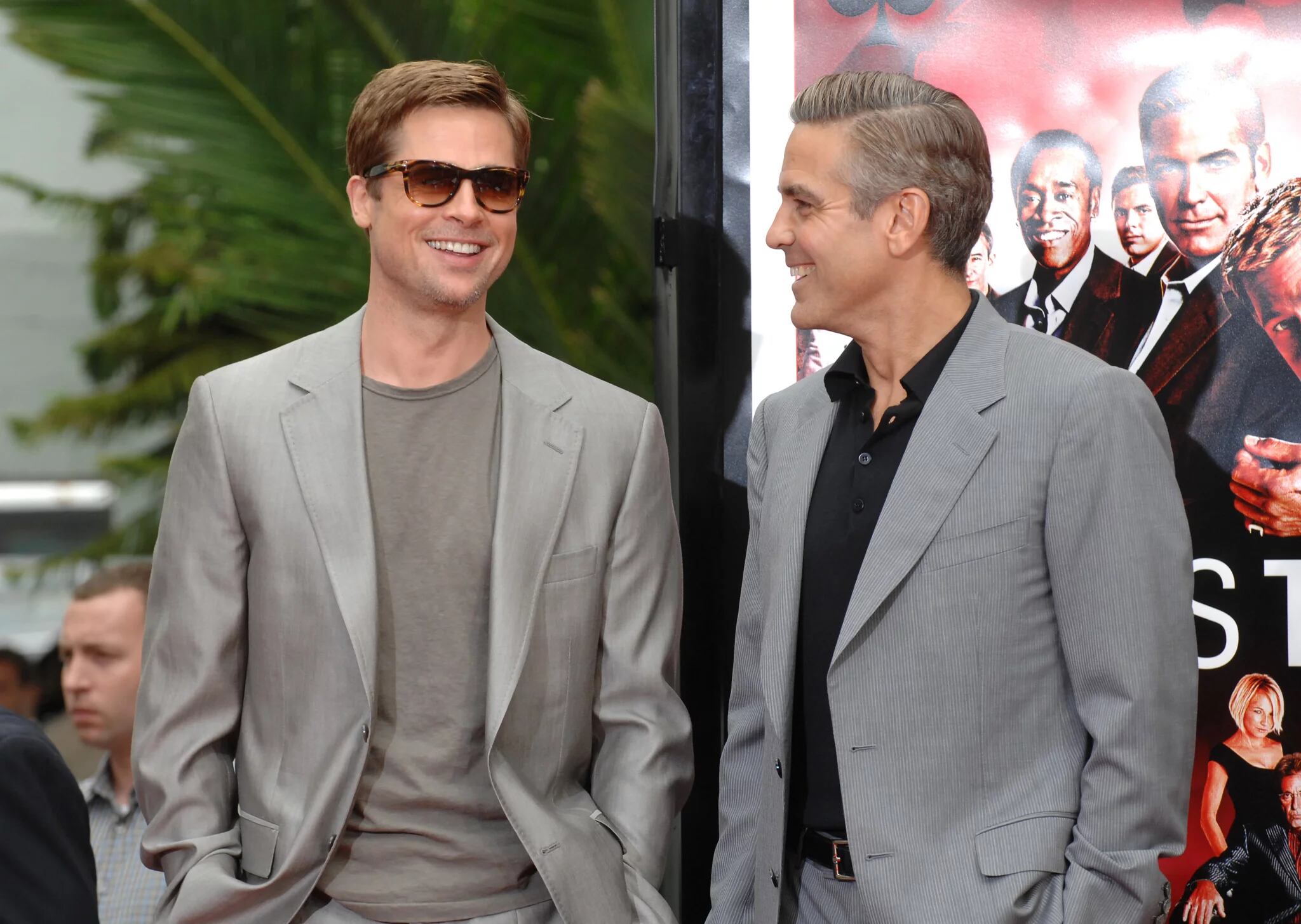 George Clooney y Brad Pitt han compartido algunos películas a lo largo de sus carreras. (Foto: Getty)