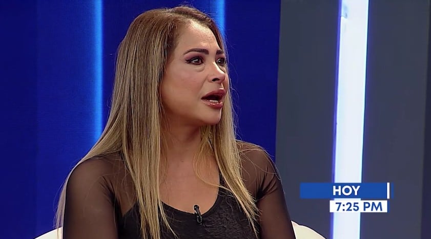 Melanie Martínez en el programa de Andrea Llosa