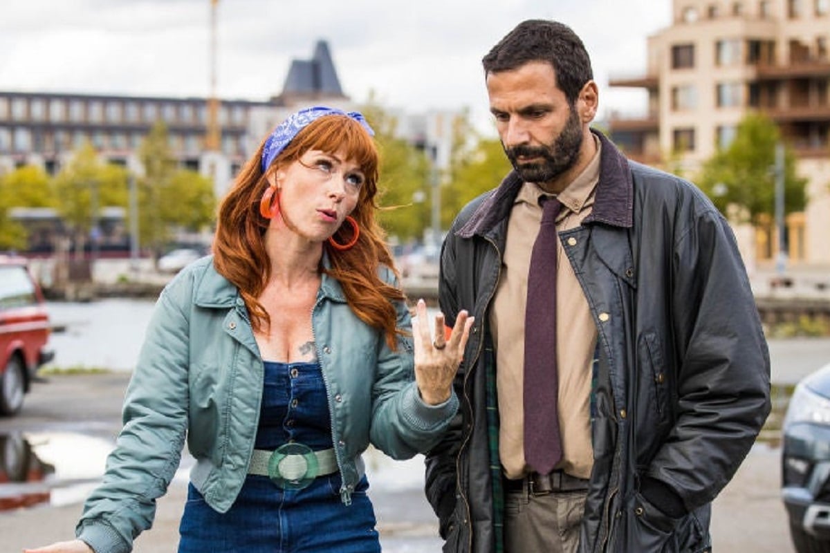 Audrey Fleurot (Morgane Alvaro) y Mehdi Nebbou (Adam Karadec) en una escena de "ACI: Alta Capacidad Intelectual" (Foto: TF1)