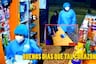 ¡Rateros disfrazados causan terror! Pareja de delincuentes amordaza a dueña de farmacia en Cajamarca