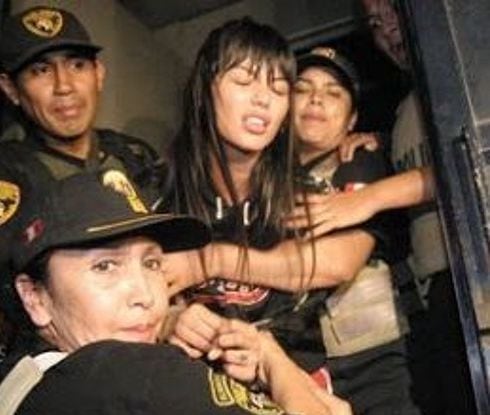 Angie Jibaja fue detenida y recluida en el penal Santa Mónica en 2008. (Foto: Archivo)
