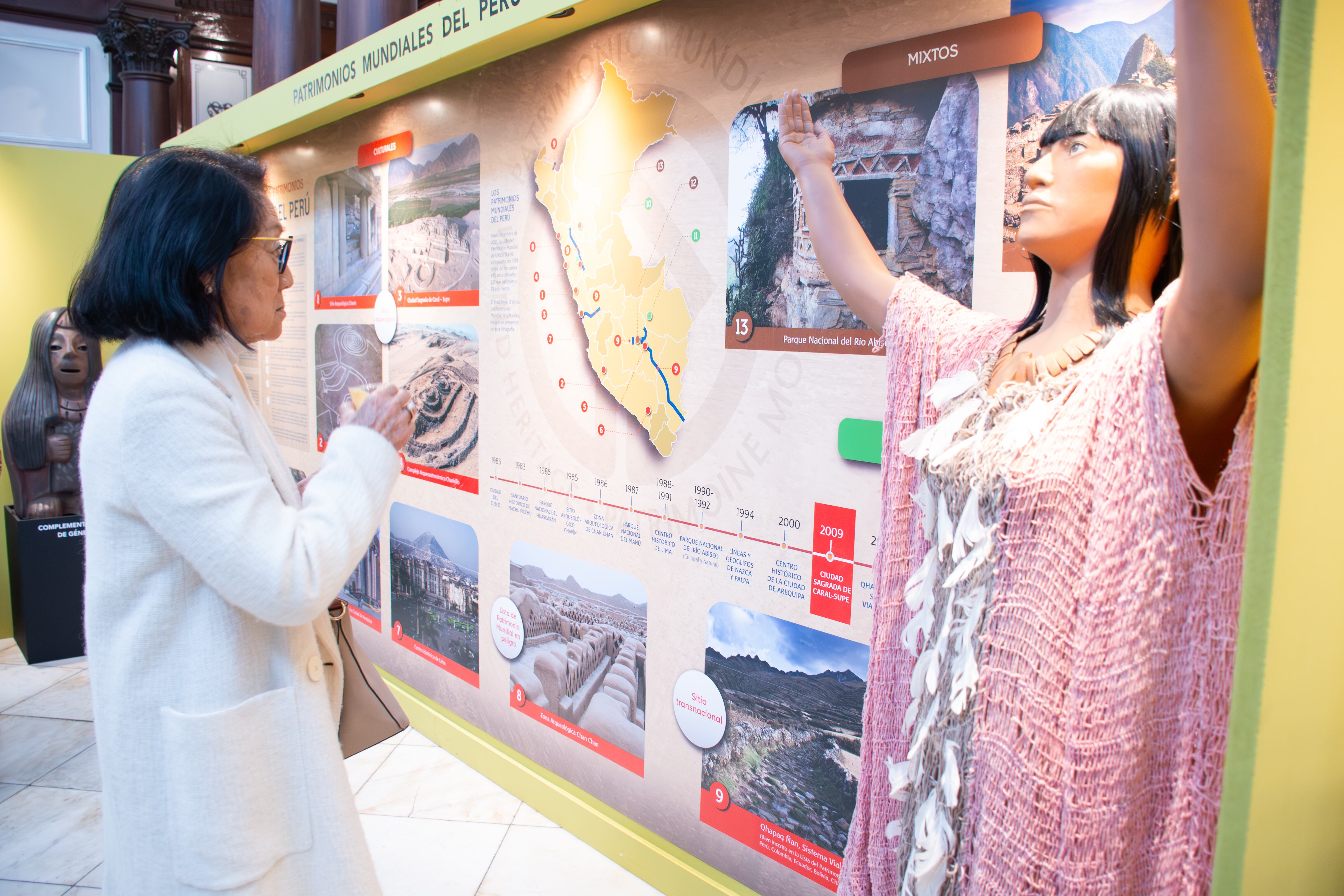 Exposición de Caral en la Beneficencia de Lima