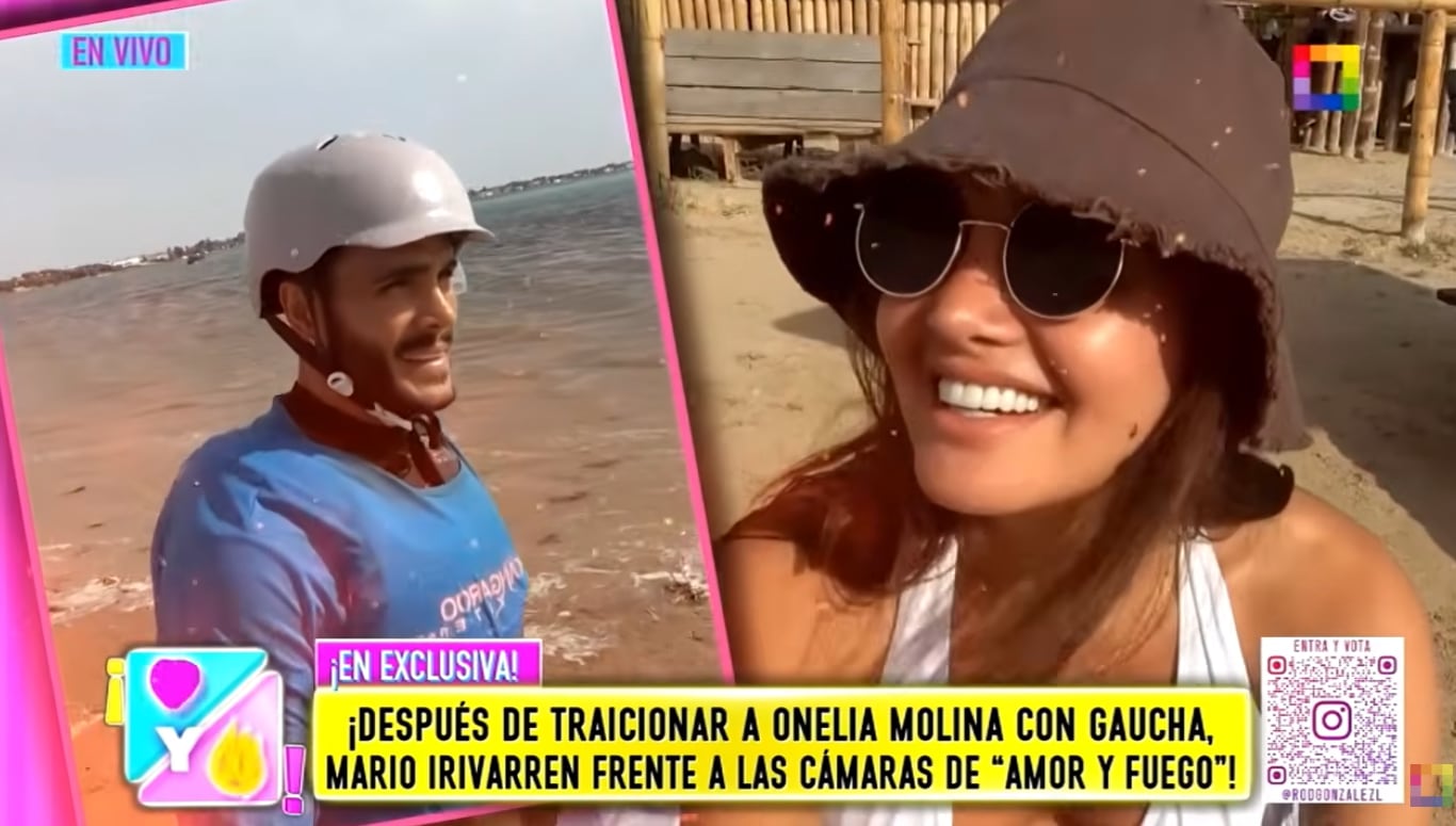 Mario Irivarren y Ximena Hoyos, junto a otros amigos, se fueron a Paracas este fin de semana.