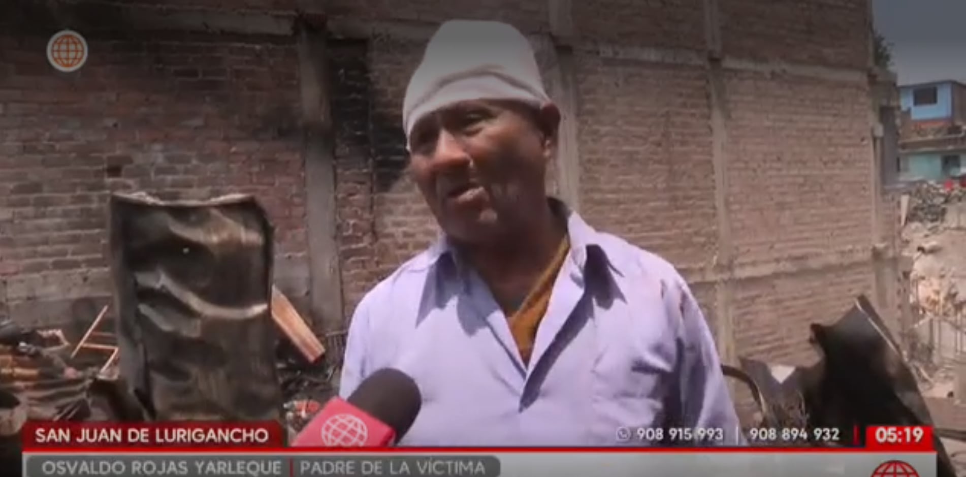 Siniestro acabó con la vida de un hombre. (Foto: América Noticias)