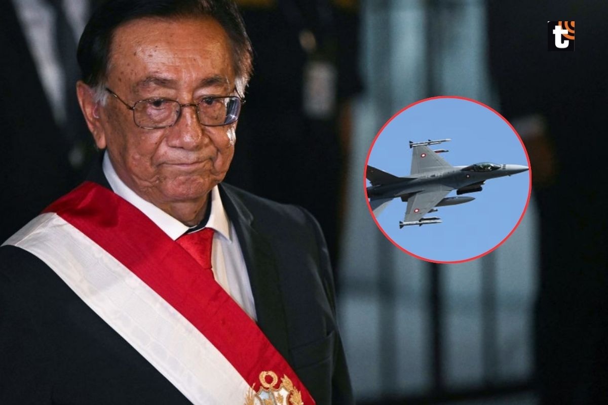 José Balcázar suspendió la compra de 24 aviones F-16 Block 70 a Estados Unidos.