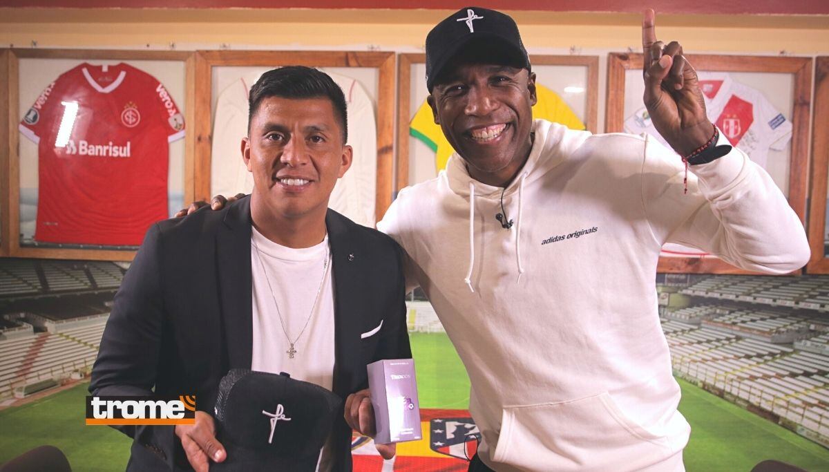 Rinaldo Cruzado junto a Luis Guadalupe en Cuto16 (Foto: Trome)