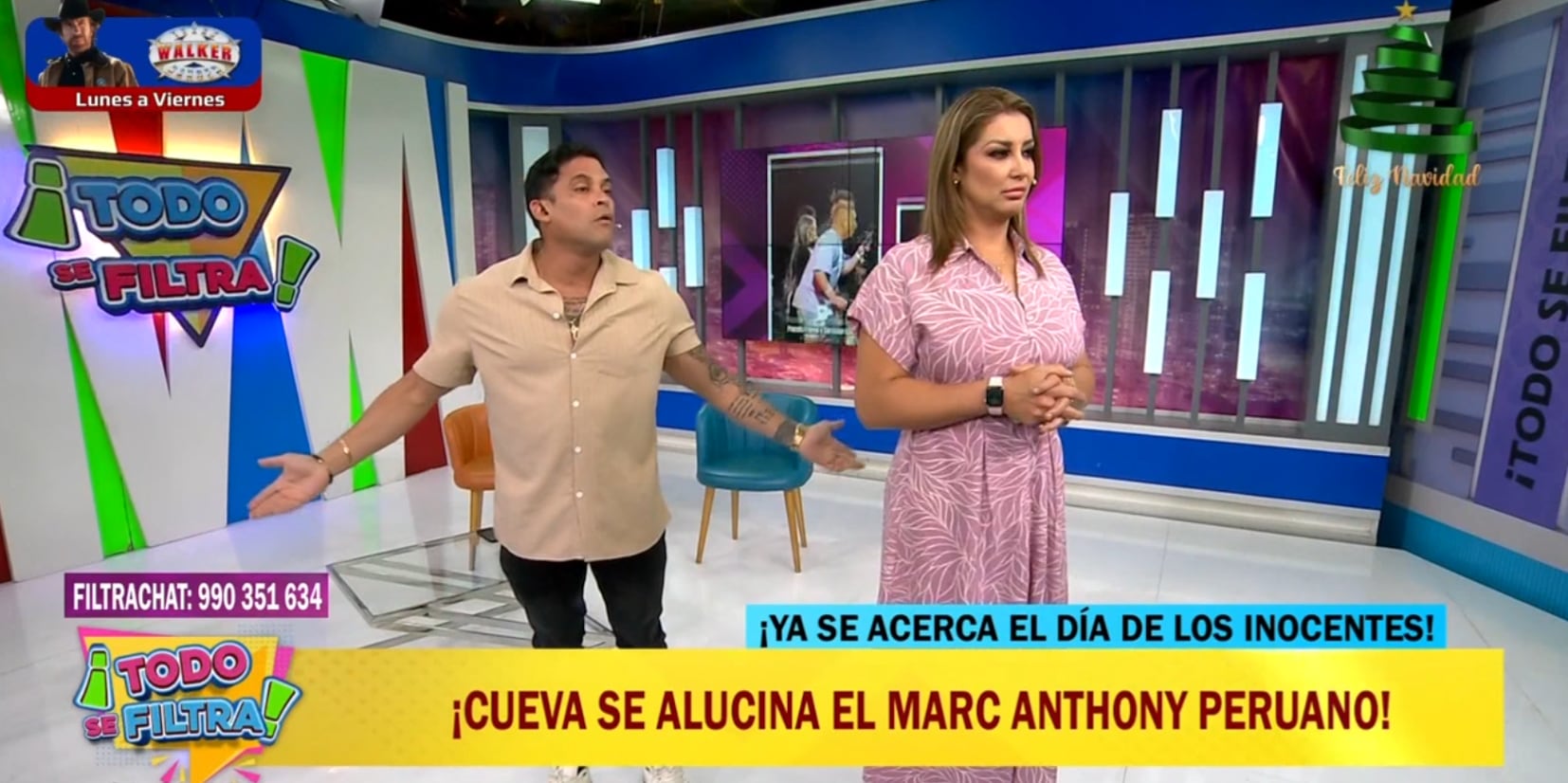 Christian Domínguez opina luego que Christian Cueva se haya autoproclamado el 'Marc Anthony de la cumbia'.