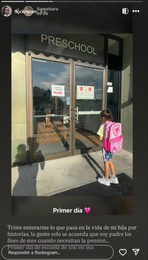 Youna recién se entera que Samahara Lobatón y su hija está en EE.UU. y su pequeña estudiará allá.