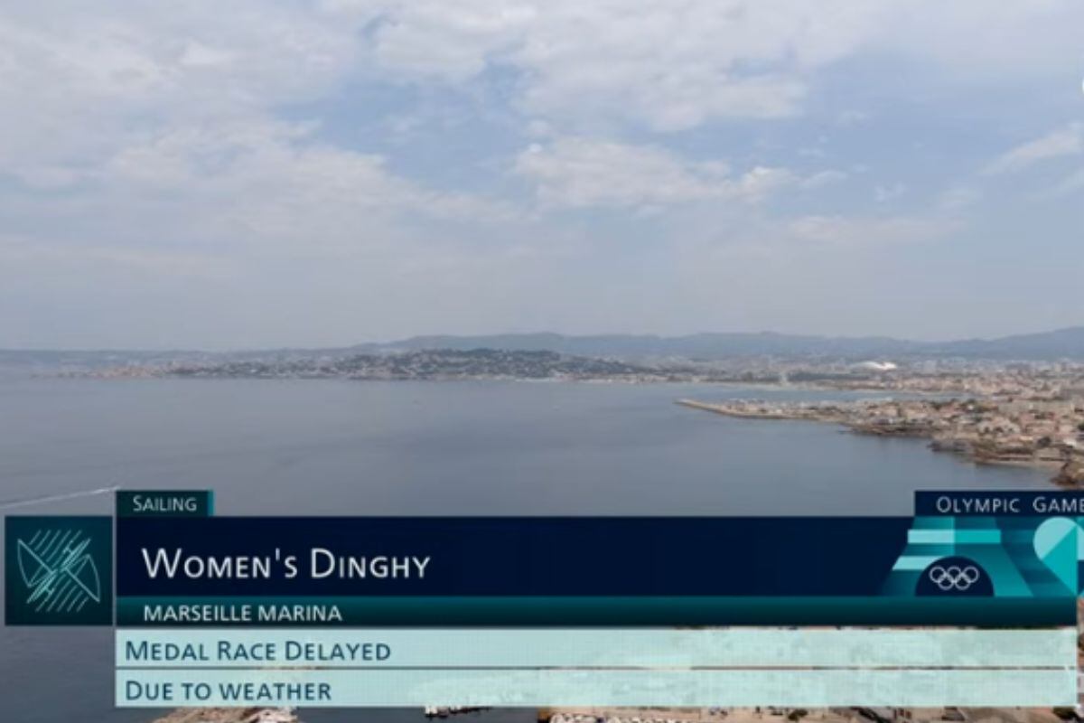 Medal Race femenino demorado y compromete horario de final de vela masculino (Imagen: Claro Sports)