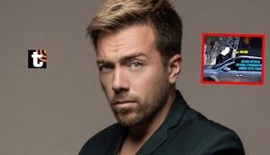 Julián Zucchi es captado tratando de ingresar a local de productora: ¿Yiddá Eslava cambió la chapa?