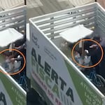 San Isidro: Captan a fiscalizadores comiendo el cebiche de carretilla que decomisaron | VIDEO