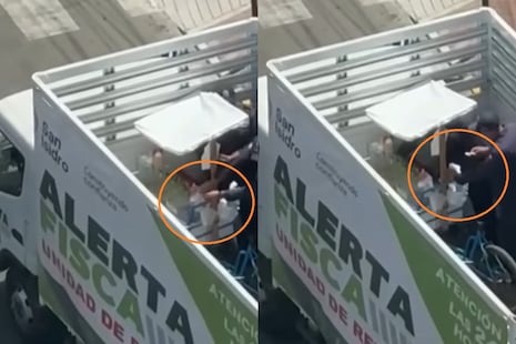 San Isidro: Captan a fiscalizadores comiendo el cebiche de carretilla que decomisaron | VIDEO