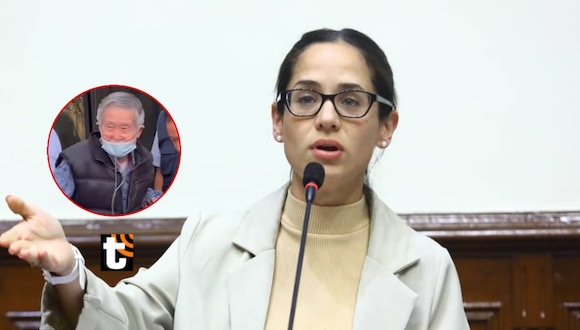Congresista Sigrid Bazán promueve una moción de interpelación contra ministro de Justicia tras excarcelación de Alberto Fujimori.