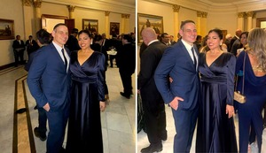 ¿Se encontraron? Mark Vito y su pareja coinciden con Keiko Fujimori en actividad por Fiestas Patrias
