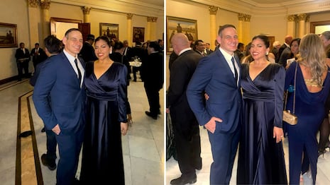 ¿Se encontraron? Mark Vito y su pareja coinciden con Keiko Fujimori en actividad por Fiestas Patrias