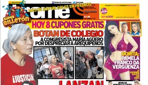 LANZAN BOTELLAS A ‘MOCHASUELDO’