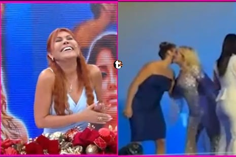 Magaly destroza el saludo ‘amistoso’ entre Gisela y Karla Tarazona: ¡“Beso de Judas, hipócritas las dos”!...