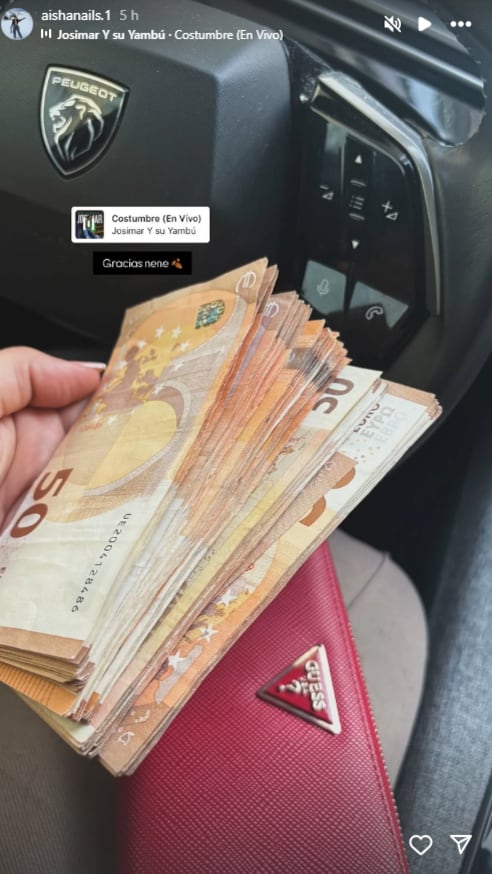 Venezolana comparte particular publicación en sus redes. (@aishanails.1)