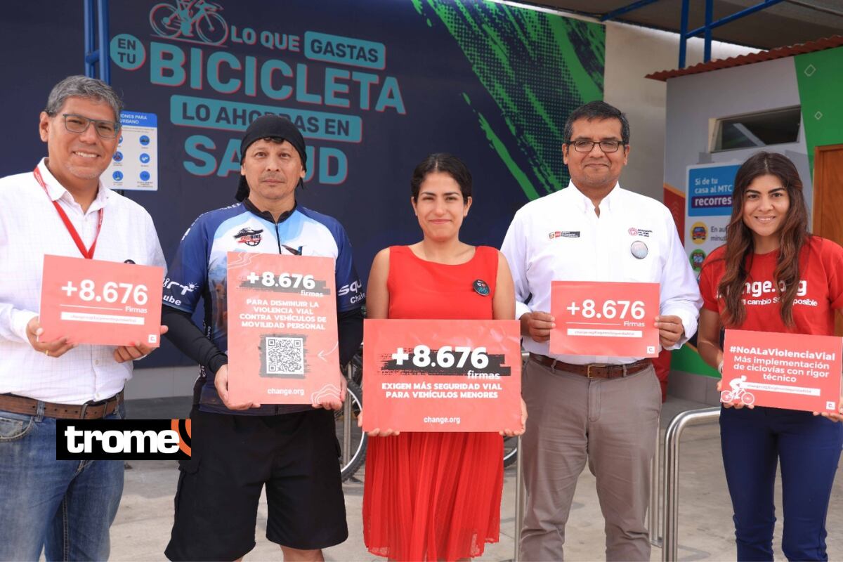 Usuarios exigen a ministra de transportes que mejore la seguridad vial para los ciclistas