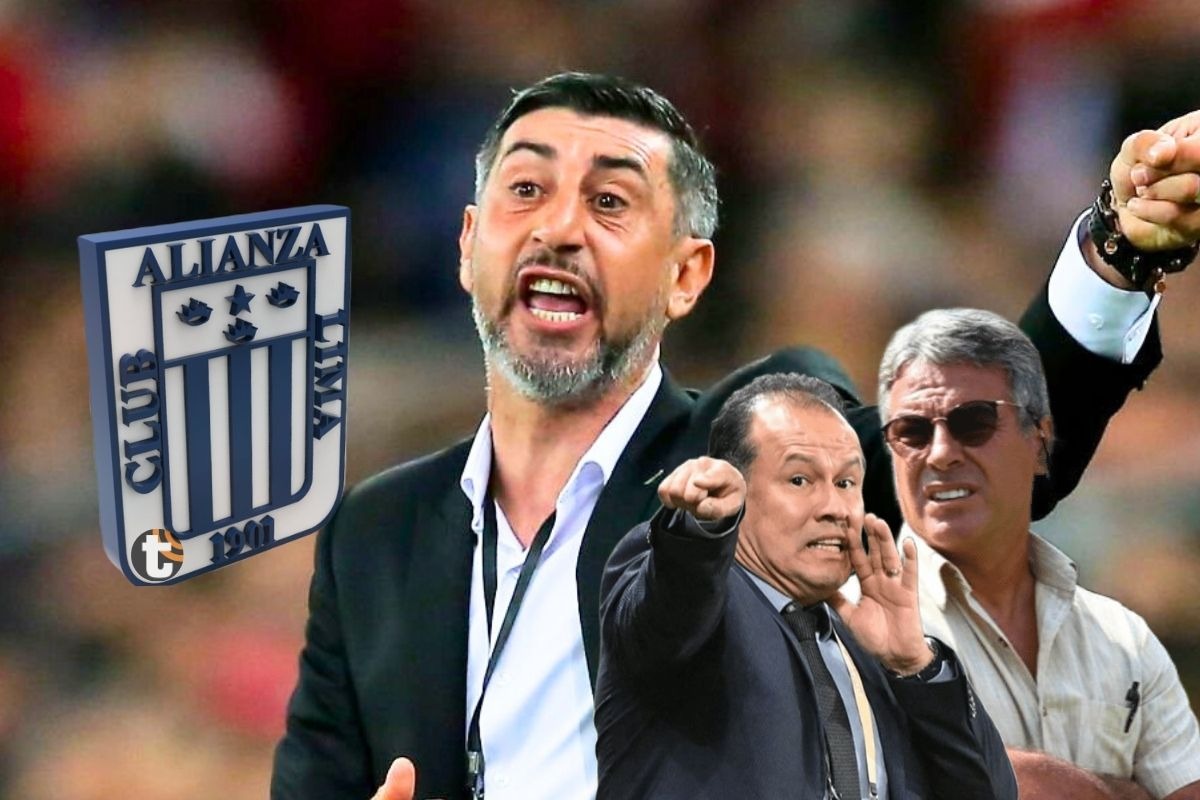 Alianza Lima busca entrenador para reemplazar a Alejandro Restrepo (Composición : GEC)