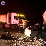 Familia muere en choque con camión cisterna