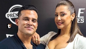Karla Tarazona y Christian Domínguez pasaron Nochebuena juntos: Compartieron foto a las 12 donde solo salen los dos