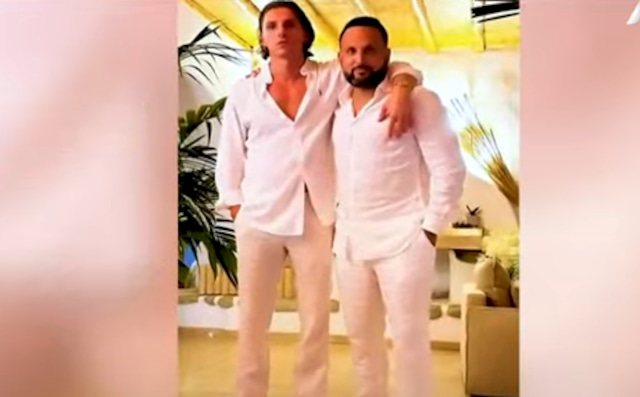 Selaiman Azizi y su primo, quien estaría en saliditas con Macarena Vélez.