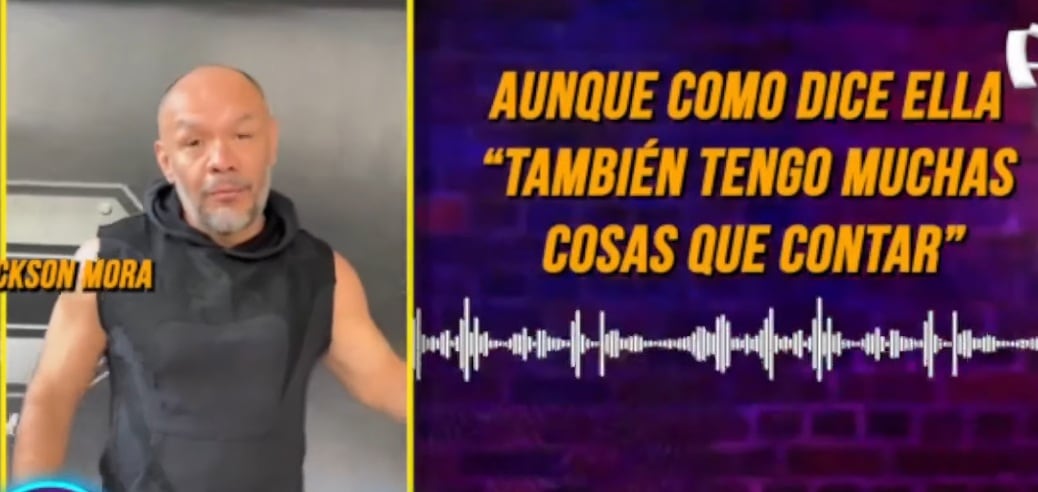 Jackson Mora dice también tiene 'mucas cosas que contar'. (La Noche Habla)