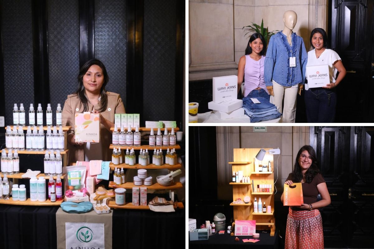 Los emprendedores mostraron sus productos y dieron a conocer sus propuestas. Foto: Joel Alonzo.