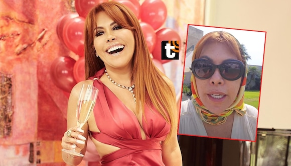 TROME - Magaly muestra cómo sigue su rostro