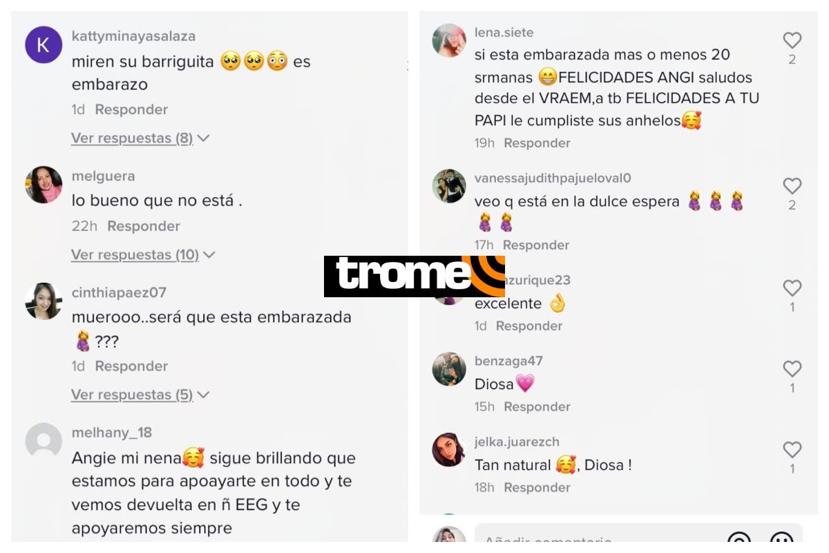 ¿Angie Arizaga está embarazada? Ola de comentarios sobre su ‘barriguita’