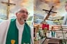 ¡“Todos vamos a morir” y ocurrió la tragedia! Sacerdote dijo estremecedora frase antes de ser aplastado por una cruz durante misa en vivo