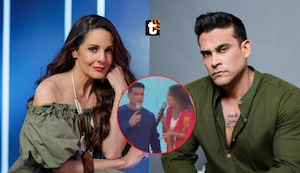 Rebeca Escribens protagoniza tenso momento EN VIVO con Christian Domínguez y lo tilda de “adefesio”: “No me caes”