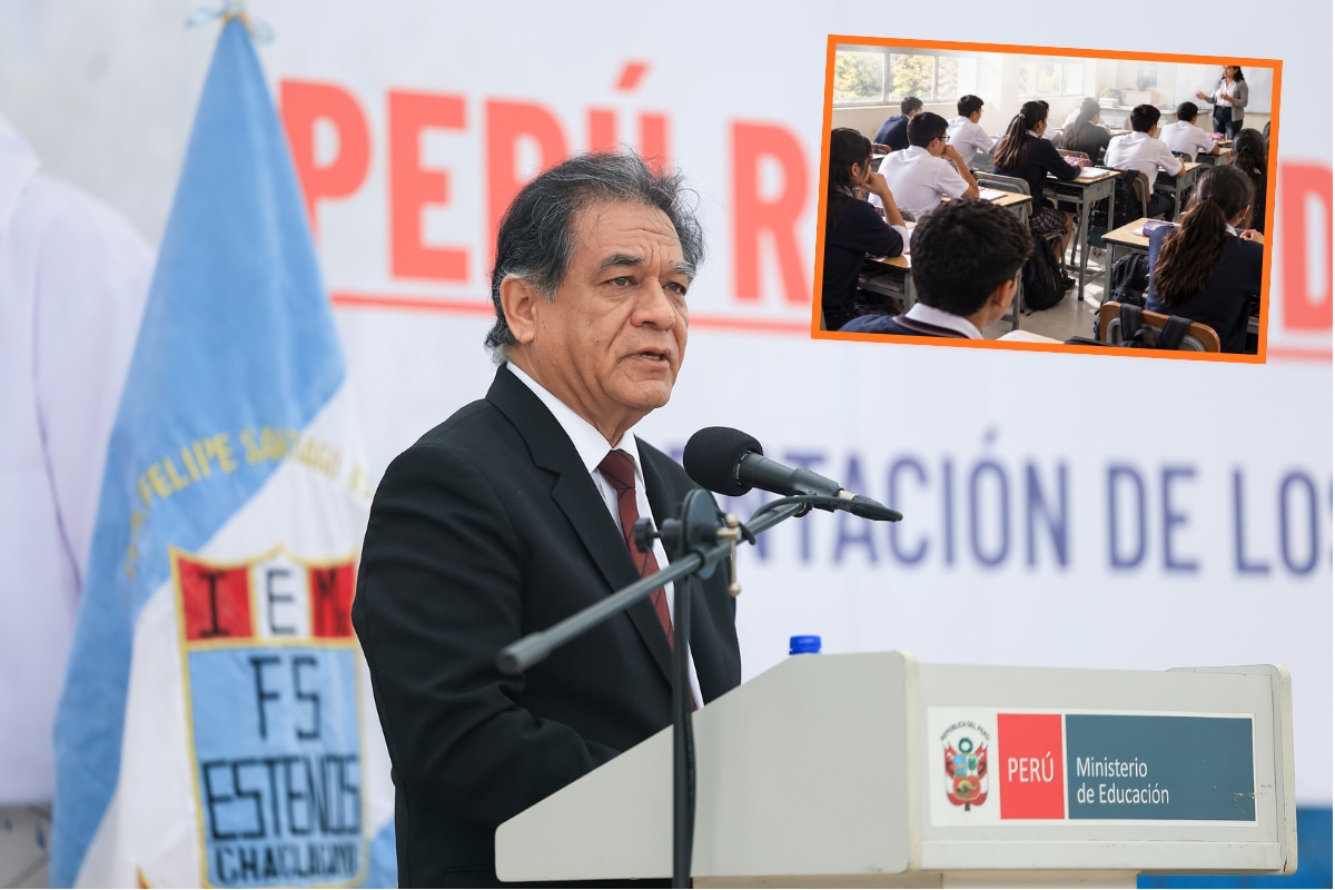 Ministro de Educación José Antonio Chang presentó los nuevos lineamientos para fomentar la disciplina en los centros educaivos. (Ministerio de Educación)