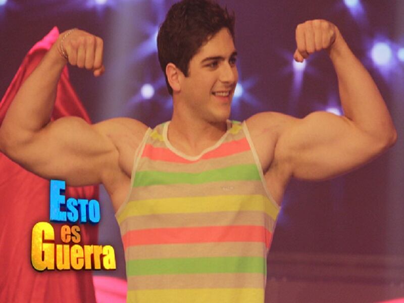 Filippo Storino en "Esto es guerra" (Foto: América TV)